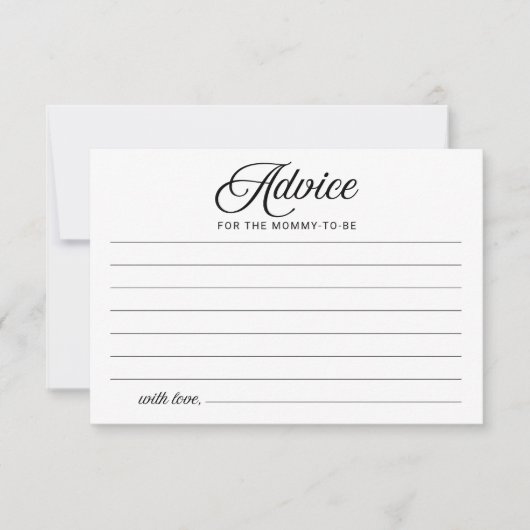 Halloween Boy Baby shower Advies Kaarten (Voorkant)