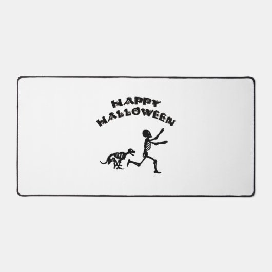 Halloween Boy en Dog Bureaumat (Voorkant)