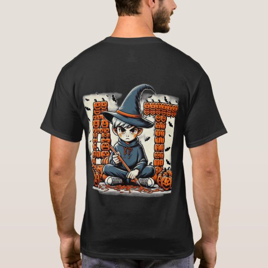 Halloween boy T-shirt (Achterkant)