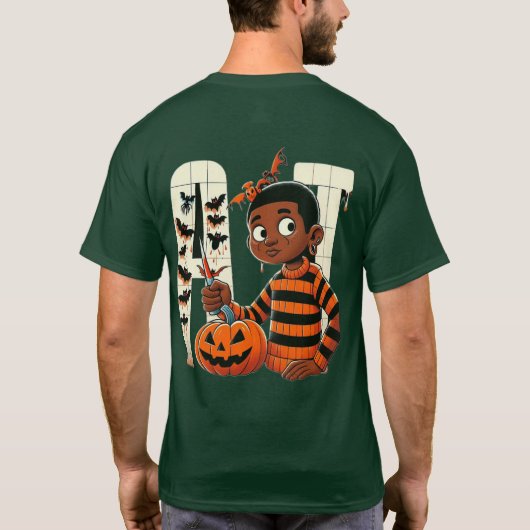 Halloween boy T-shirt (Achterkant)