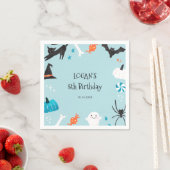 Halloween Boy's Birthday Servet (Insitu)