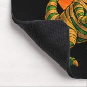 Halloween Boys Dinosaur Mummy T Rex Y Pumpkin Moon Muismat (Hoek)