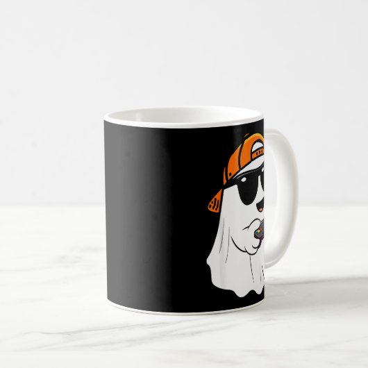 Halloween Boys Kids Ghost Gamer Y Costume Gaming M Koffiemok (Voorkant rechts)