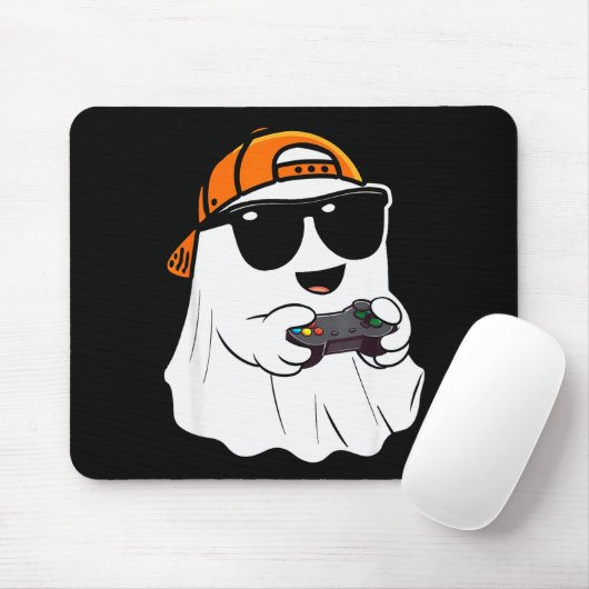 Halloween Boys Kids Ghost Gamer Y Costume Gaming M Muismat (Met muis)