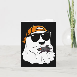 Halloween Boys Kinder Ghost Gamer Scary Costume Ga Kaart
