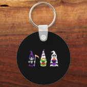 Halloween Boys Skeleton Ghost Scary Pumpkin Mummy Sleutelhanger (Voorkant)