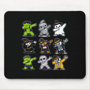 Halloween Boys Skeleton Zombie Scary Pumpkin Mummy Muismat