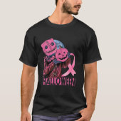 Halloween Breast Kanker Bewustheid T-shirt (Voorkant)