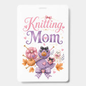 Halloween Brei Moeder Badge (Voorzijde)