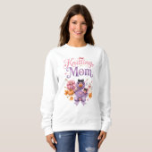 Halloween Brei Moeder - Basic Vrouwen Sweatshirt (Voorkant volledig)