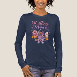 Halloween Breien Moeder - Dames T-shirt