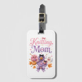 Halloween Breiend Moeder - Bagage Label (Voorkant (verticaal))