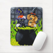 Halloween Breuble - Dachshund en Cat Muismat (Met muis)