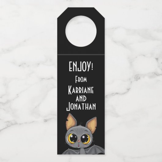 Halloween Brew - Bekijk terug - Flessenhanger (Achterkant)