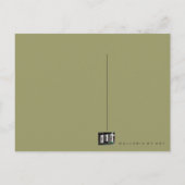 Halloween Brew ~ Briefkaart / Uitnodigingen / RSVP (Achterkant)