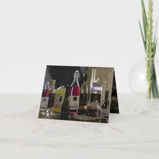 Halloween Brew ~ Card Kaart (Voorkant)