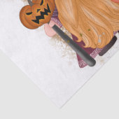 Halloween Brew Waterverf Gnomes Tissuepapier (Detail)