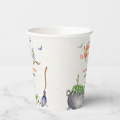  Halloween Brewing Cauldron Baby shower Papieren Bekers (Links)