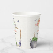  Halloween Brewing Cauldron Baby shower Papieren Bekers (Rechts)