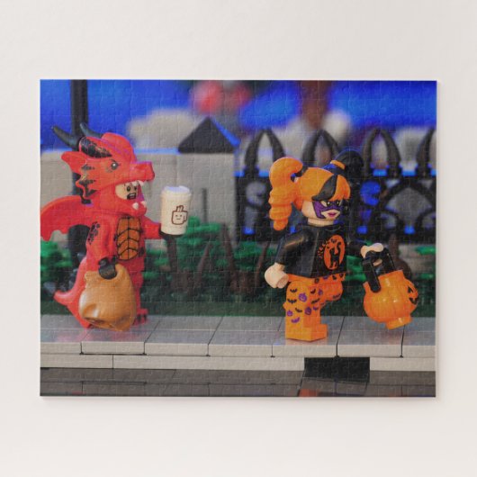 Halloween Brick Built Puzzel (Horizontaal)