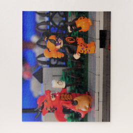Halloween Brick Built Puzzel Legpuzzel