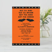 Halloween Bridal Shower Invitation Kaart (Staand voorkant)