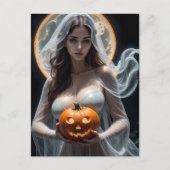 Halloween Bride Briefkaart (Voorkant)