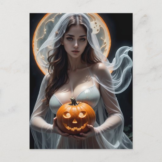 Halloween Bride Briefkaart (Voorkant)