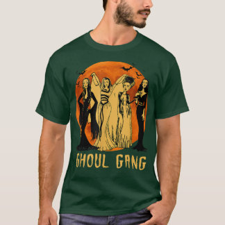 Halloween Bride Ghoul Gang Horror Gothic Queens De T-shirt