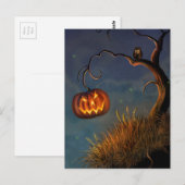 Halloween Briefkaart (Voorkant / Achterkant)