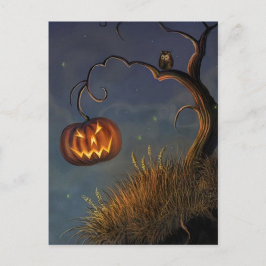 Halloween Briefkaart (Voorkant)
