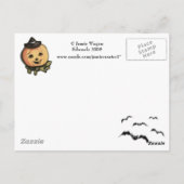 Halloween  Briefkaart (Achterkant)
