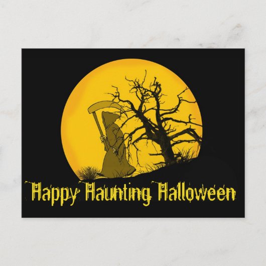 Halloween Briefkaart (Voorkant)