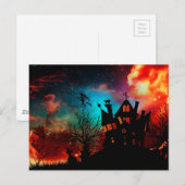 Halloween Briefkaart (Voorkant / Achterkant)