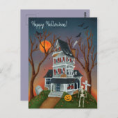 Halloween Briefkaart (Voorkant / Achterkant)