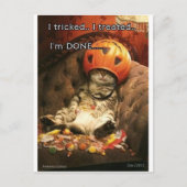 Halloween Briefkaart (Voorkant)