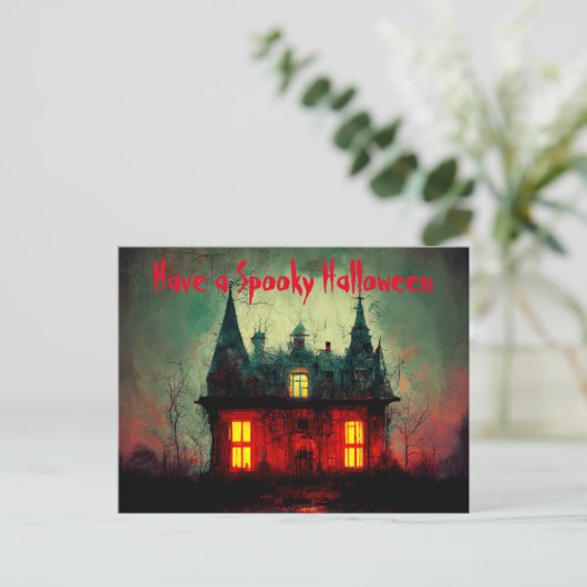 Halloween Briefkaart (Staand voorkant)
