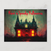 Halloween Briefkaart (Voorkant)