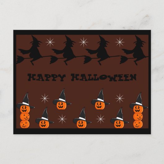 Halloween Briefkaart (Voorkant)