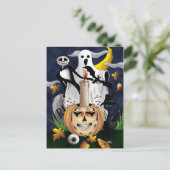 Halloween Briefkaart (Staand voorkant)