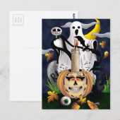 Halloween Briefkaart (Voorkant / Achterkant)