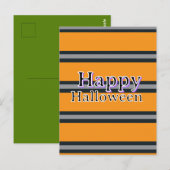 Halloween Briefkaart (Voorkant / Achterkant)