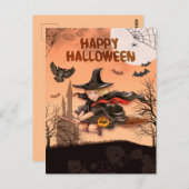 Halloween Briefkaart (Voorkant / Achterkant)