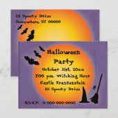 Halloween Briefkaart (Voorkant / Achterkant)