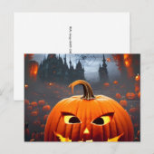 Halloween Briefkaart (Voorkant / Achterkant)