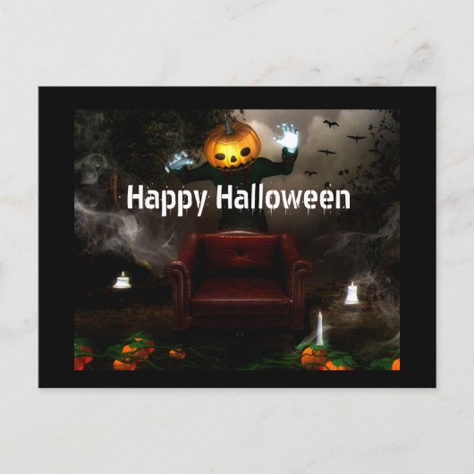 Halloween Briefkaart (Voorkant)