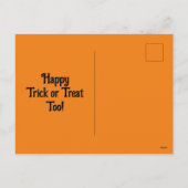  Halloween Briefkaart (Achterkant)