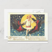  halloween briefkaart (Voorkant / Achterkant)