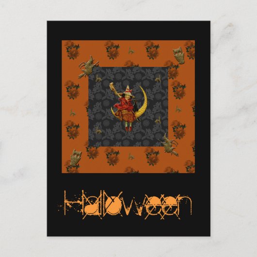 Halloween Briefkaart (Voorkant)