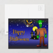 Halloween Briefkaart (Voorkant / Achterkant)